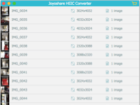 如何使用Joyoshare HEIC Converter for mac将HEIC转换为JPEG、PNG或者其他图像格式？
