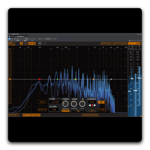 LVC Audio Toned MAX for Mac(多功能数字均衡器插件)