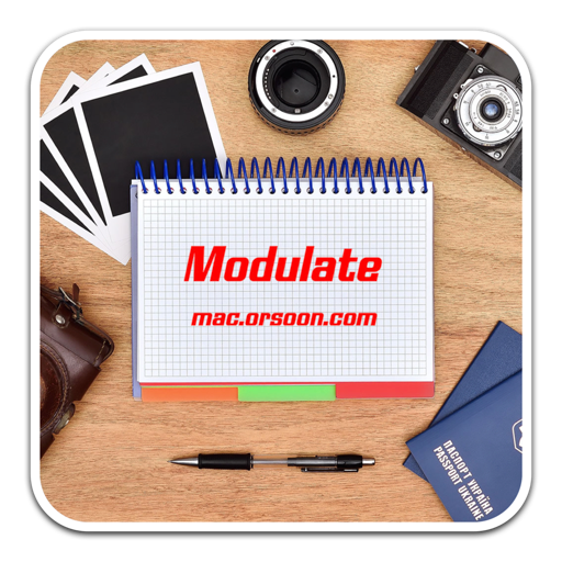 Modulate粗体创意设计字体 for mac