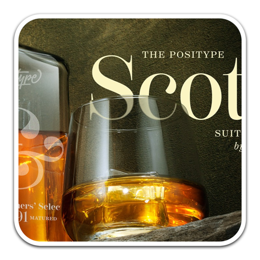 干净明亮的衬线字体Scotch 