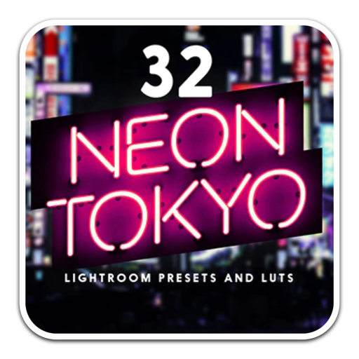 Neon Tokyo LUTs pack(东京霓虹灯色彩luts预设)