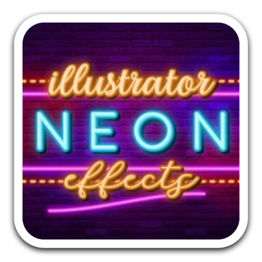 Neon Sign Illustrator Effects for mac(AI荧光图形样式)