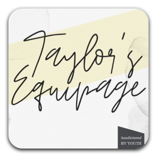 Taylor‘s Equipage唯美书法字体