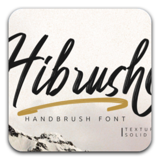 Handbrush Font 创意画笔字体