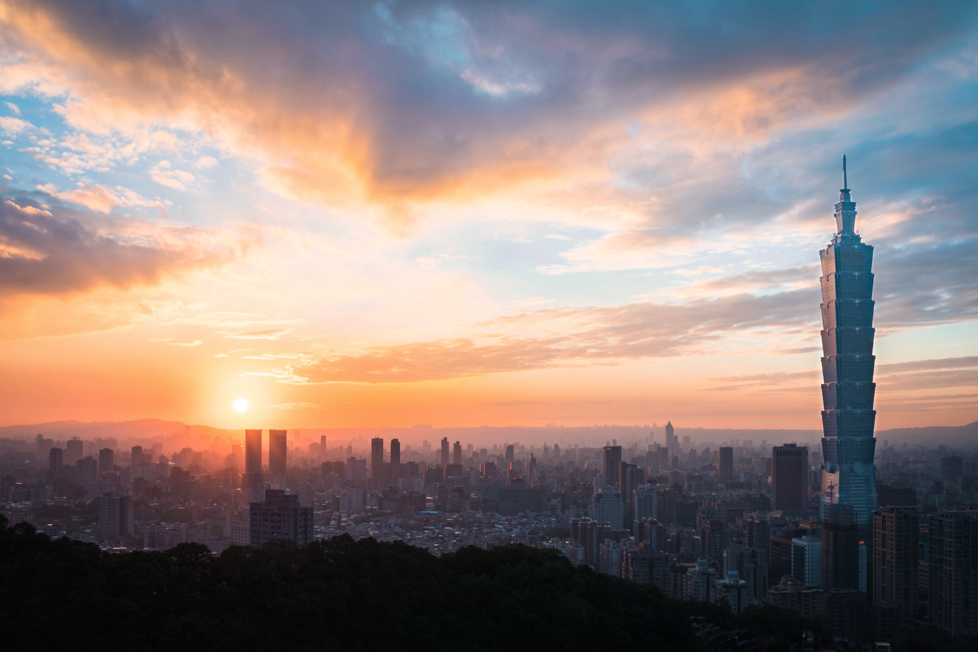 台北城市风景动态壁纸