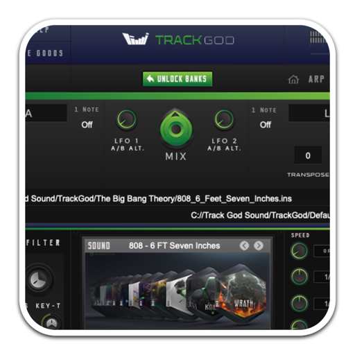 TrackGod Sound TrackGod 2 for Mac(未来派声音插件)