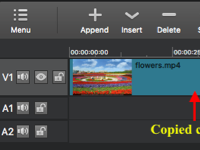 MovieMator Video Editor Pro如何在时间轴中剪切、复制和粘贴？