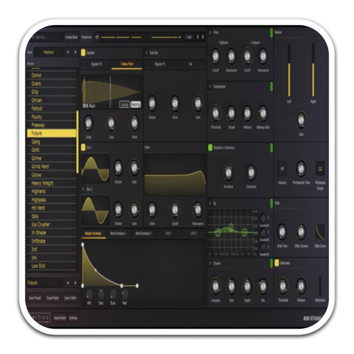 Initial Audio 808 Studio for Mac(808鼓波形合成器)