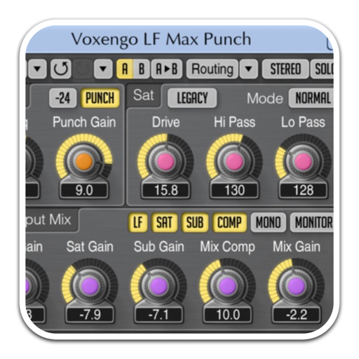 Voxengo LF Max Punch for Mac(低音增强插件)