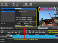 如何使用MovieMator Video Editor Pro添加文字注释？