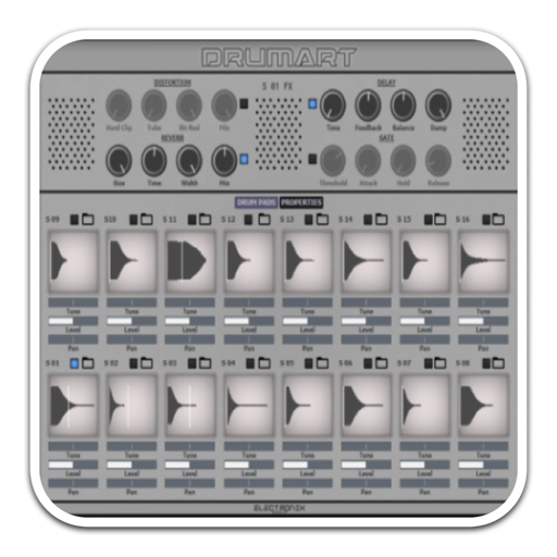 Electronik Sound Lab Drumart for mac(鼓式虚拟鼓插件)