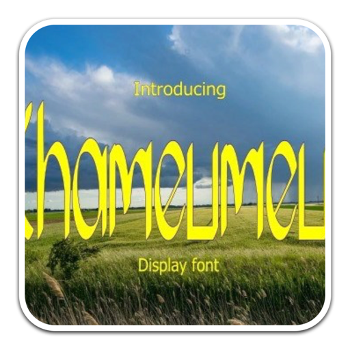 Khameumeut现代艺术设计字体 for mac