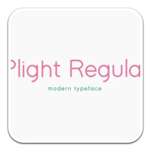 Plight Regular优雅艺术字体 for mac