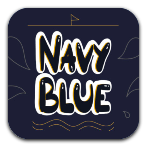 Navy Blue for mac粗体手写字体