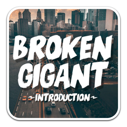 Broken Gigant现代艺术设计字体 for mac