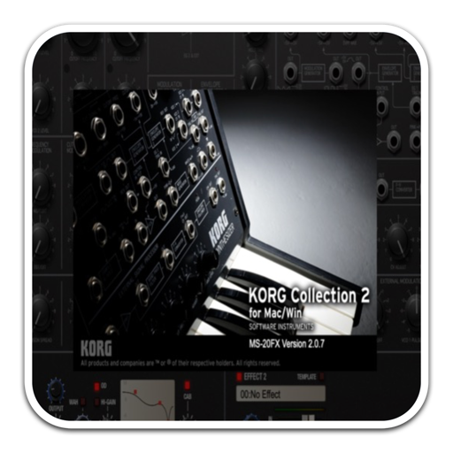 KORG MS-20 for mac(经典版模块合成器)