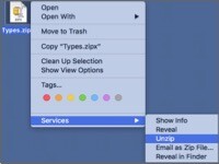 使用WinZip Mac Pro软件将文件解压缩的详细教程