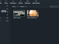 Mac的Wondershare Filmora9用户指南：导入媒体/录制视频