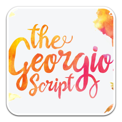 Georgios生动的笔刷手写字体