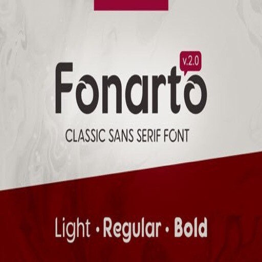 Fonarto 2.0经典无衬线字体