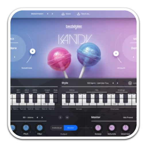 UJAM Beatmaker kandy for Mac(虚拟节拍器插件)