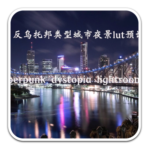 反乌托邦类型城市夜景lut预设