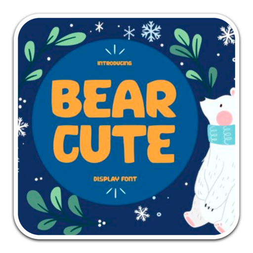 Bear Cute可爱字体