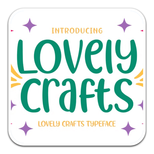 快乐趣味字体Lovely Crafts