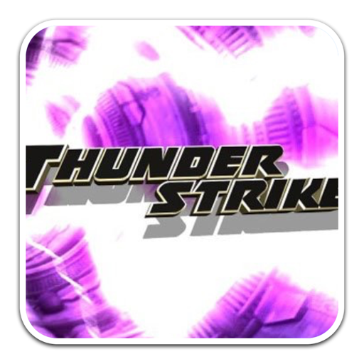 倾斜印刷字体thunderstrike