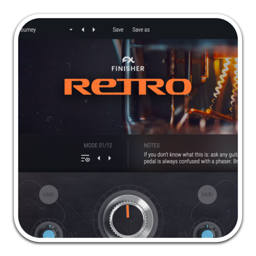 UJAM Finisher Retro for Mac(复古滤镜效果器)