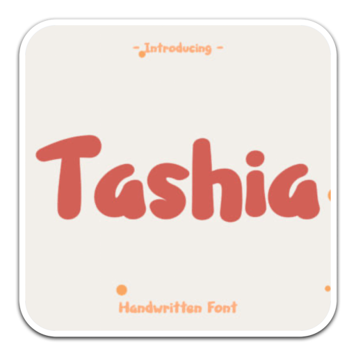 Tashia甜美手写毛笔字体 for mac