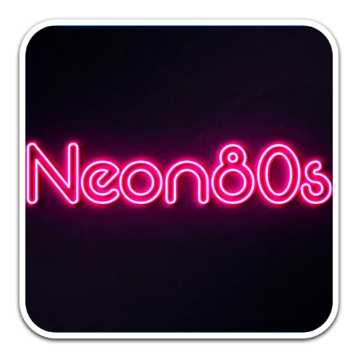 80年代怀旧霓虹字体Neon