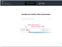 NoteBurner Netflix Video Downloader for mac使用教程