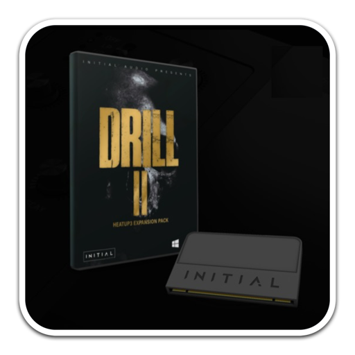 Initial Audio Drill 2 HeatUp3 Expansion for Mac(HEATUP3预设扩展音色库)