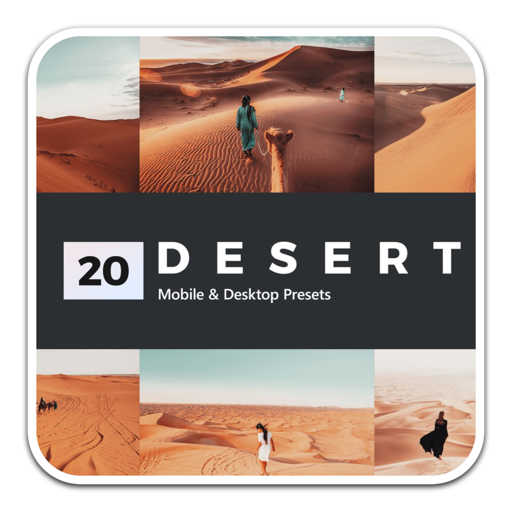 20种沙漠景观旅拍luts预设