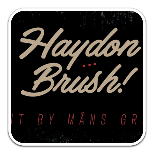 多功能高质量脚本字体Haydon Brush