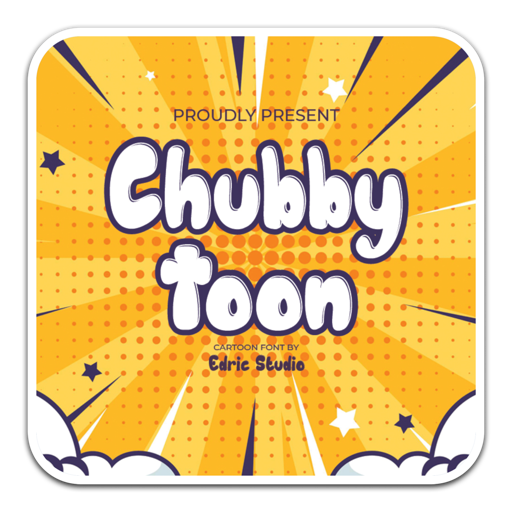 Chubby Toon卡通漫画字体