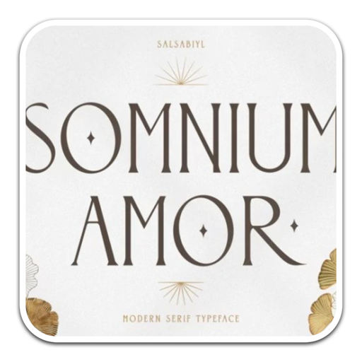 Somnium Amor Serif现代衬线字体