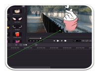 如何使用TunesKit AceMovi Video Editor Mac在视频中添加贴纸