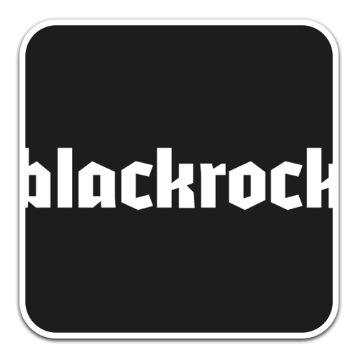 BlackRock酷潮标题字体