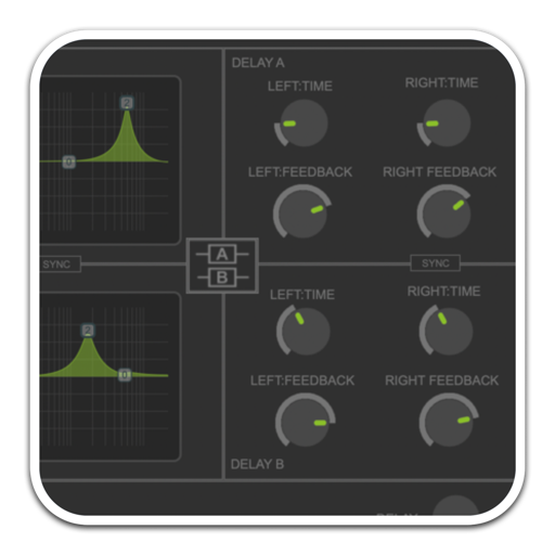 Channel Robot DuoTone Delay for Mac(延迟效果控件)