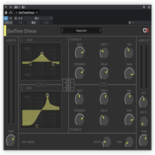 Channel Robot DuoTone Chorus Mac(合唱效果器插件)