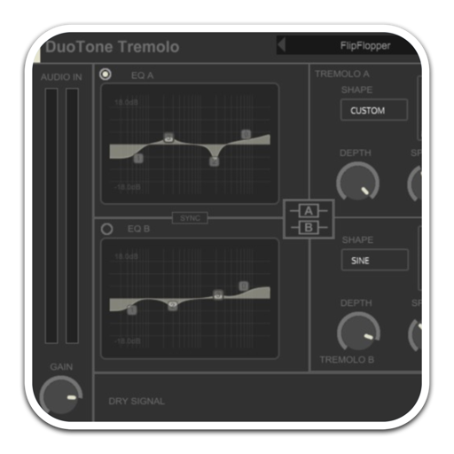 Channel Robot DuoTone Tremolo for Mac(颤音效果器插件)