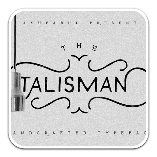 Talisman手工设计字体