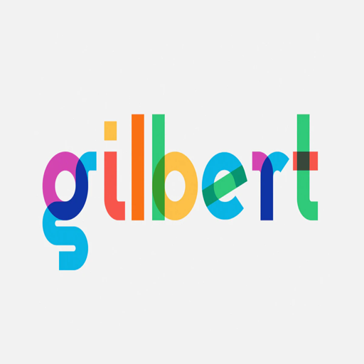 时尚英文动画字体Gilbert