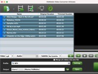 VidMobie Video Converter Ultimate for mac如何在Mac上将视频/音频文件或翻录蓝光/DVD转换为不同的格式？