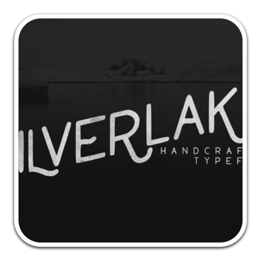 Silverlake复古风格手写字体