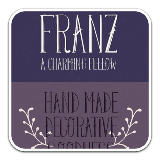 优雅的衬线英文字体Franz