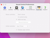 如何使用Sound Control在Mac上单独控制各个软件的音量？
