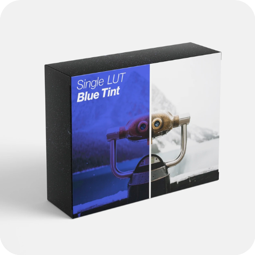 Blue Tint Mac 实景风光蓝色调Luts预设